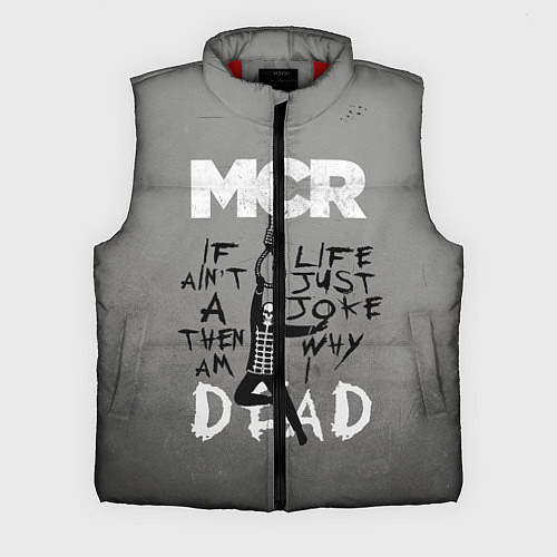 Мужской жилет My Chemical Romance / 3D-Красный – фото 1