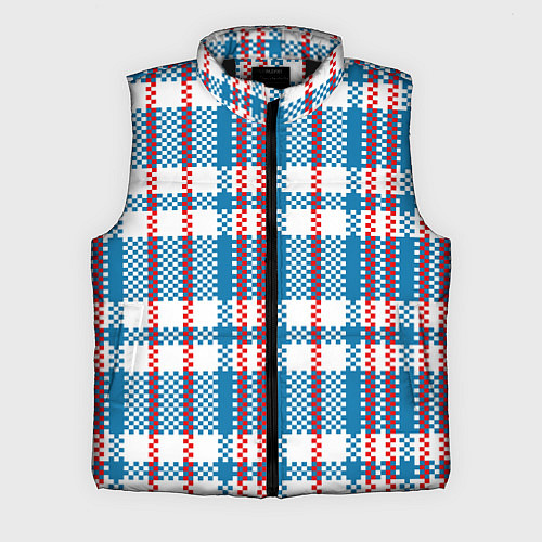 Мужской жилет Текстура Сумка Челнока / 3D-Черный – фото 1