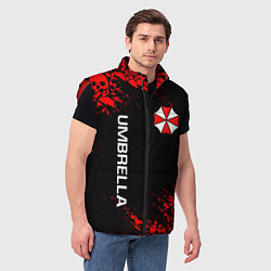 Мужской жилет UMBRELLA CORP, цвет: 3D-красный — фото 2