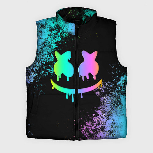Мужской жилет Marshmello / 3D-Черный – фото 1