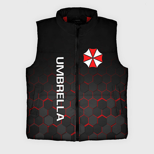 Мужской жилет UMBRELLA CORP / 3D-Красный – фото 1