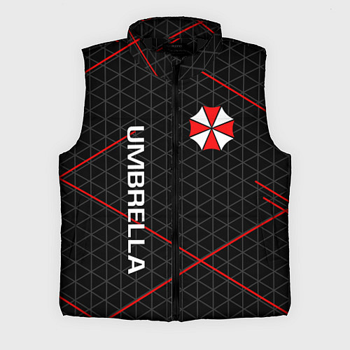 Мужской жилет UMBRELLA CORP / 3D-Черный – фото 1