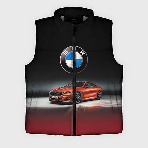 Мужской жилет BMW / 3D-Светло-серый – фото 1