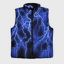 Мужской жилет МОЛНИЯ NEON, цвет: 3D-черный