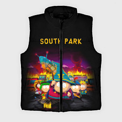 Мужской жилет Южный Парк, цвет: 3D-черный
