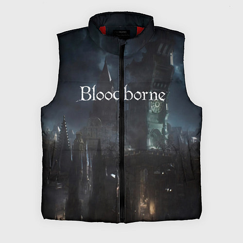Мужской жилет Bloodborne / 3D-Красный – фото 1