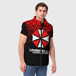 Мужской жилет Umbrella Corporation, цвет: 3D-черный — фото 2