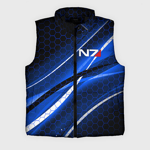Мужской жилет MASS EFFECT N7 / 3D-Черный – фото 1
