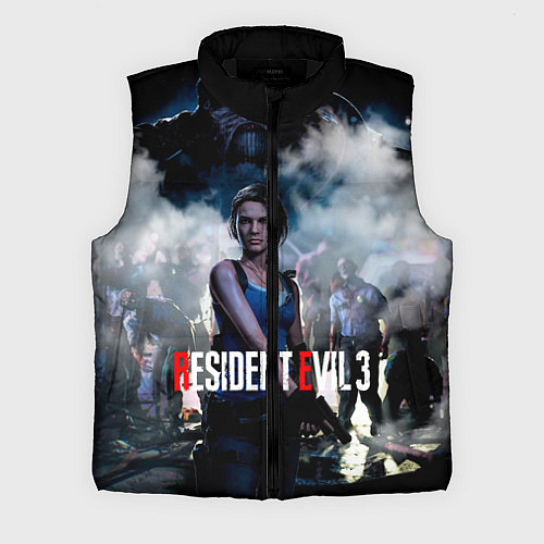 Мужской жилет RESIDENT EVIL 3 / 3D-Черный – фото 1