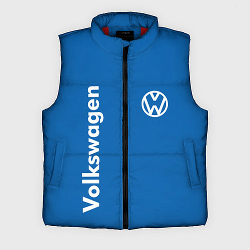 Мужской жилет Volkswagen / 3D-Красный – фото 1
