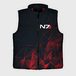 Мужской жилет MASS EFFECT N7, цвет: 3D-красный