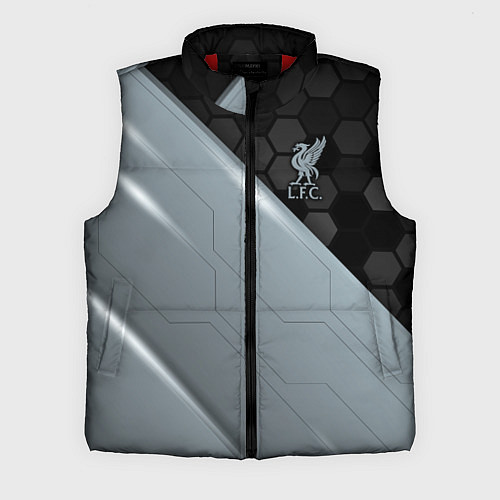 Мужской жилет Liverpool FC / 3D-Красный – фото 1