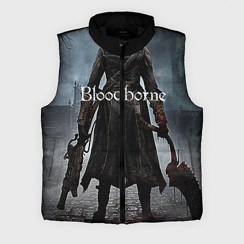 Мужской жилет Bloodborne / 3D-Черный – фото 1