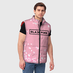 Мужской жилет BLACKPINK, цвет: 3D-красный — фото 2