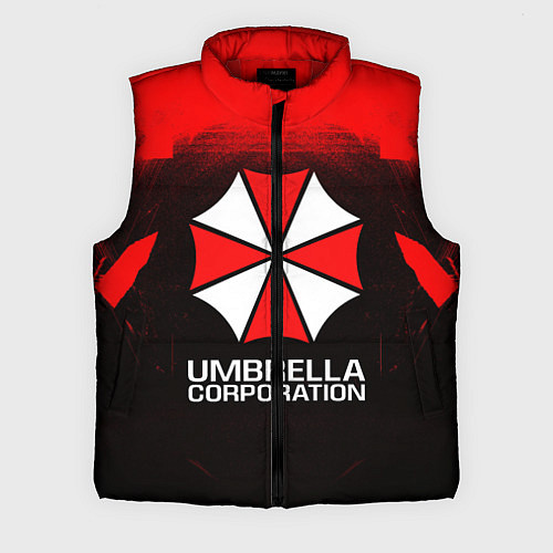 Мужской жилет UMBRELLA CORP / 3D-Красный – фото 1