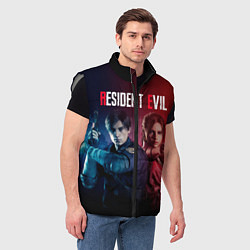 Мужской жилет Resident Evil 2, цвет: 3D-светло-серый — фото 2