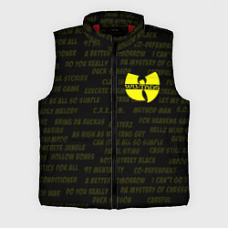 Мужской жилет WU-TANG CLAN, цвет: 3D-красный