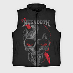 Мужской жилет Megadeth, цвет: 3D-черный