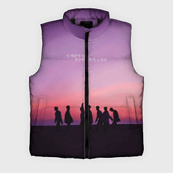 Мужской жилет BTS, цвет: 3D-черный
