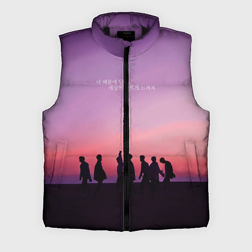 Мужской жилет BTS / 3D-Черный – фото 1