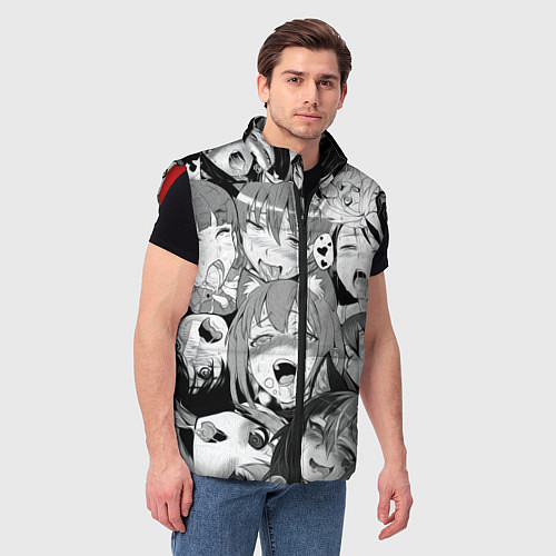 Мужской жилет АХЕГАО / 3D-Красный – фото 3