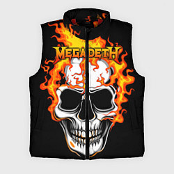 Мужской жилет Megadeth, цвет: 3D-красный