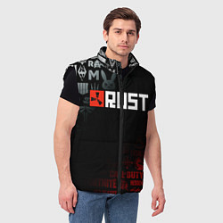 Мужской жилет RUST, цвет: 3D-черный — фото 2