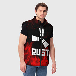 Мужской жилет RUST, цвет: 3D-черный — фото 2