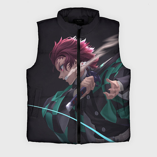 Мужской жилет KIMETSU NO YAIBA / 3D-Черный – фото 1