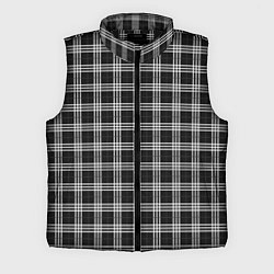 Мужской жилет Шотландка, цвет: 3D-черный