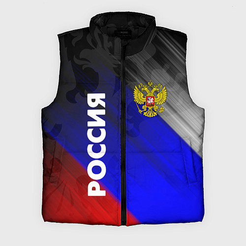 Мужской жилет РОССИЯ / 3D-Черный – фото 1