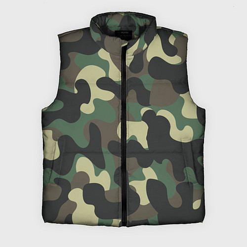 Мужской жилет КАМУФЛЯЖ / 3D-Черный – фото 1