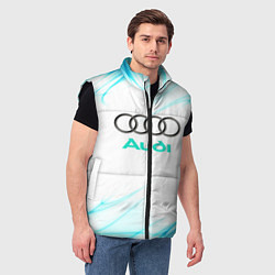 Мужской жилет Audi, цвет: 3D-черный — фото 2