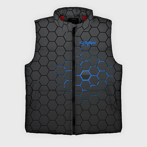 Мужской жилет Crysis / 3D-Красный – фото 1