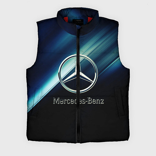 Мужской жилет Mercedes / 3D-Красный – фото 1