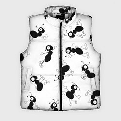Мужской жилет Муравьи, цвет: 3D-светло-серый