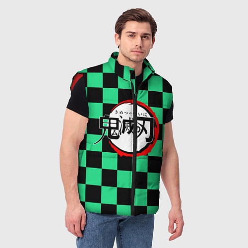 Мужской жилет KIMETSU NO YAIBA / 3D-Красный – фото 3