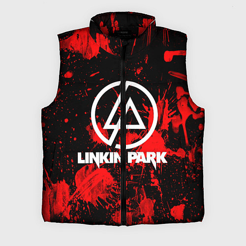Мужской жилет Linkin Park / 3D-Красный – фото 1