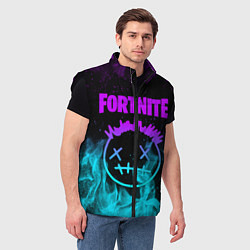 Мужской жилет FORTNITE X TRAVIS SCOTT, цвет: 3D-черный — фото 2
