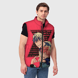 Мужской жилет Мафую Сато и Рицука Уэнояма, цвет: 3D-черный — фото 2