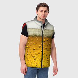 Мужской жилет ПИВО, цвет: 3D-красный — фото 2