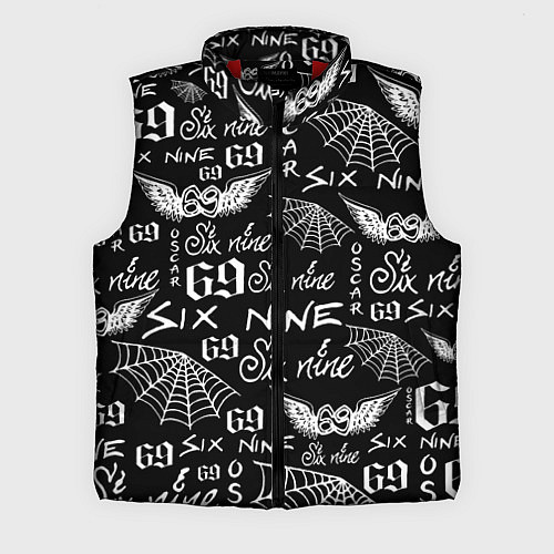 Мужской жилет 6IX9INE ТАТУИРОВКИ / 3D-Красный – фото 1