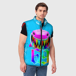 Мужской жилет 6IX9INE, цвет: 3D-красный — фото 2