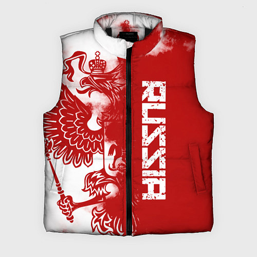 Мужской жилет Russia / 3D-Черный – фото 1