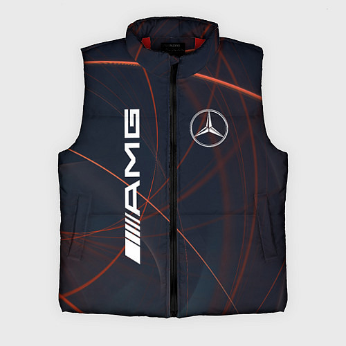 Мужской жилет MERCEDES-BENZ AMG / 3D-Красный – фото 1