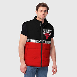 Мужской жилет CHICAGO BULLS, цвет: 3D-черный — фото 2