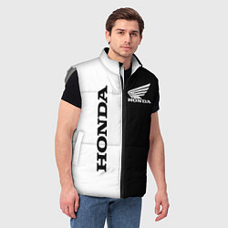 Мужской жилет HONDA, цвет: 3D-светло-серый — фото 2