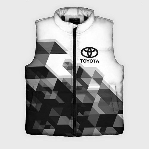 Мужской жилет TOYOTA / 3D-Черный – фото 1