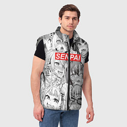 Мужской жилет SENPAI, цвет: 3D-светло-серый — фото 2