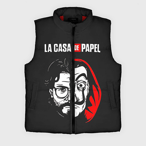 Мужской жилет La casa de papel / 3D-Красный – фото 1